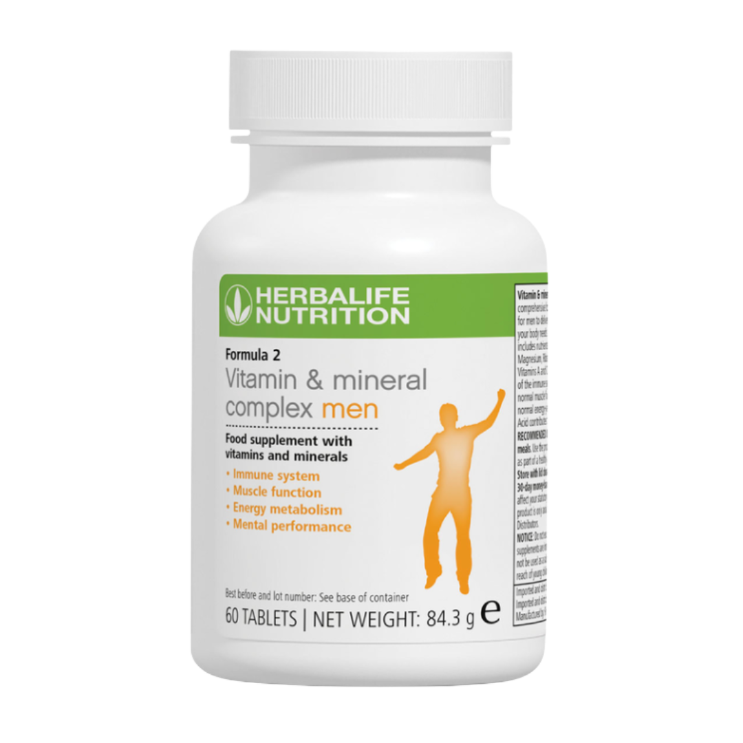 Formula2 Vitamin Mineral Comple Men 60ablets herbalife uk