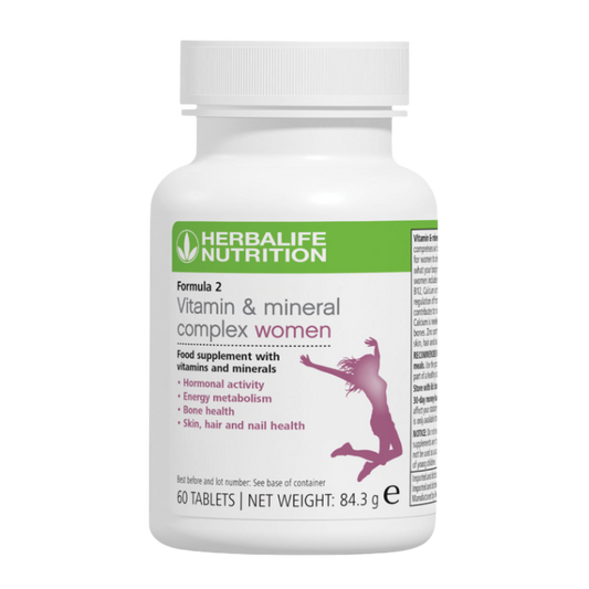 Formula2 vitamin Mineral Complex woman 60ablets herbalife UK