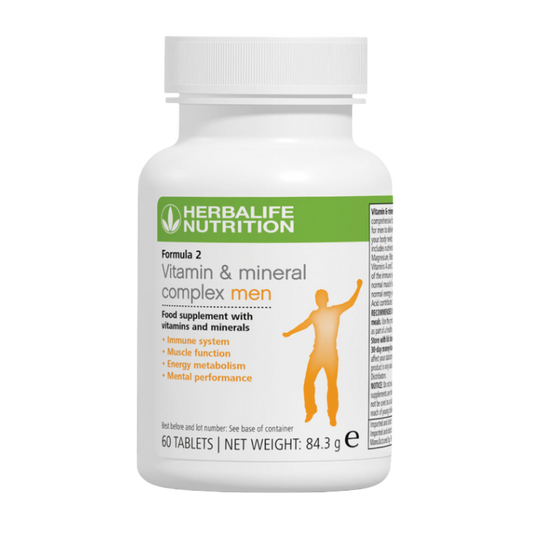 Formula2 Vitamin Mineral Comple Men 60ablets herbalife uk
