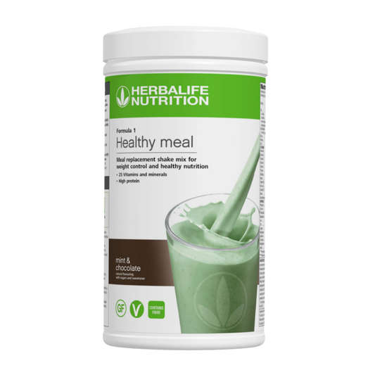 mint healthy meal food supplement herbalife uk nutrition