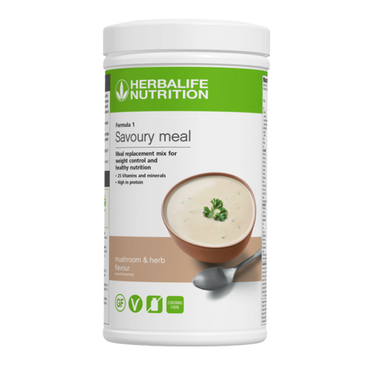mushroom healthy meal sachet food supplement herbalife vanilla 780 uk herbalife